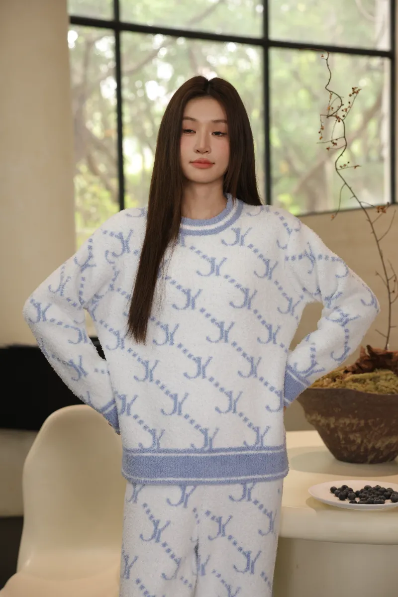 Pyjamas ຂົນແກະອ່ອນສໍາລັບແມ່ຍິງ