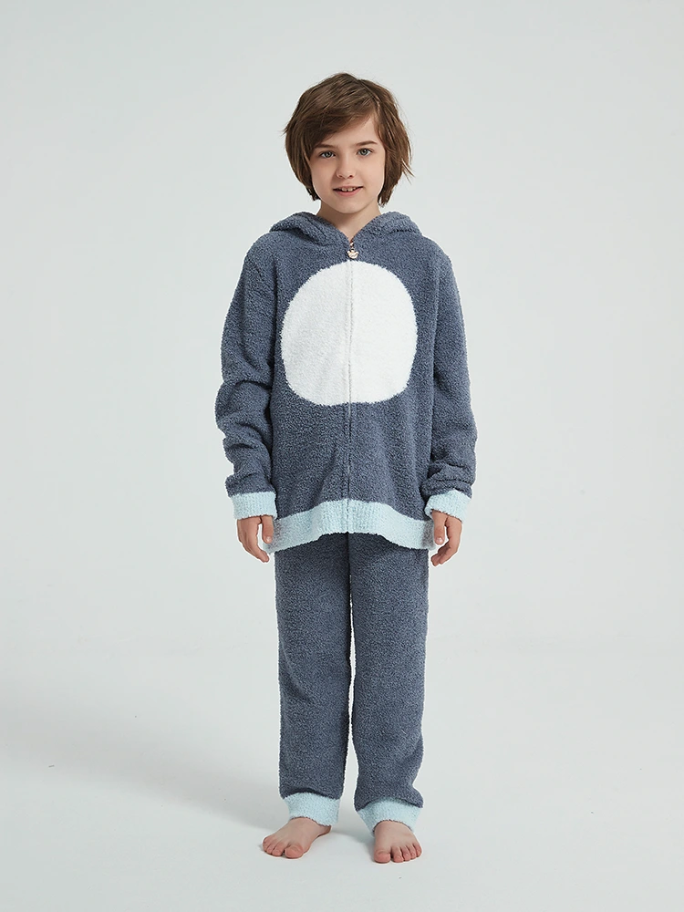 Boys Autumn and Winter Fleece Pajamas Boys Autumn and Winter Fleece Pajamas
